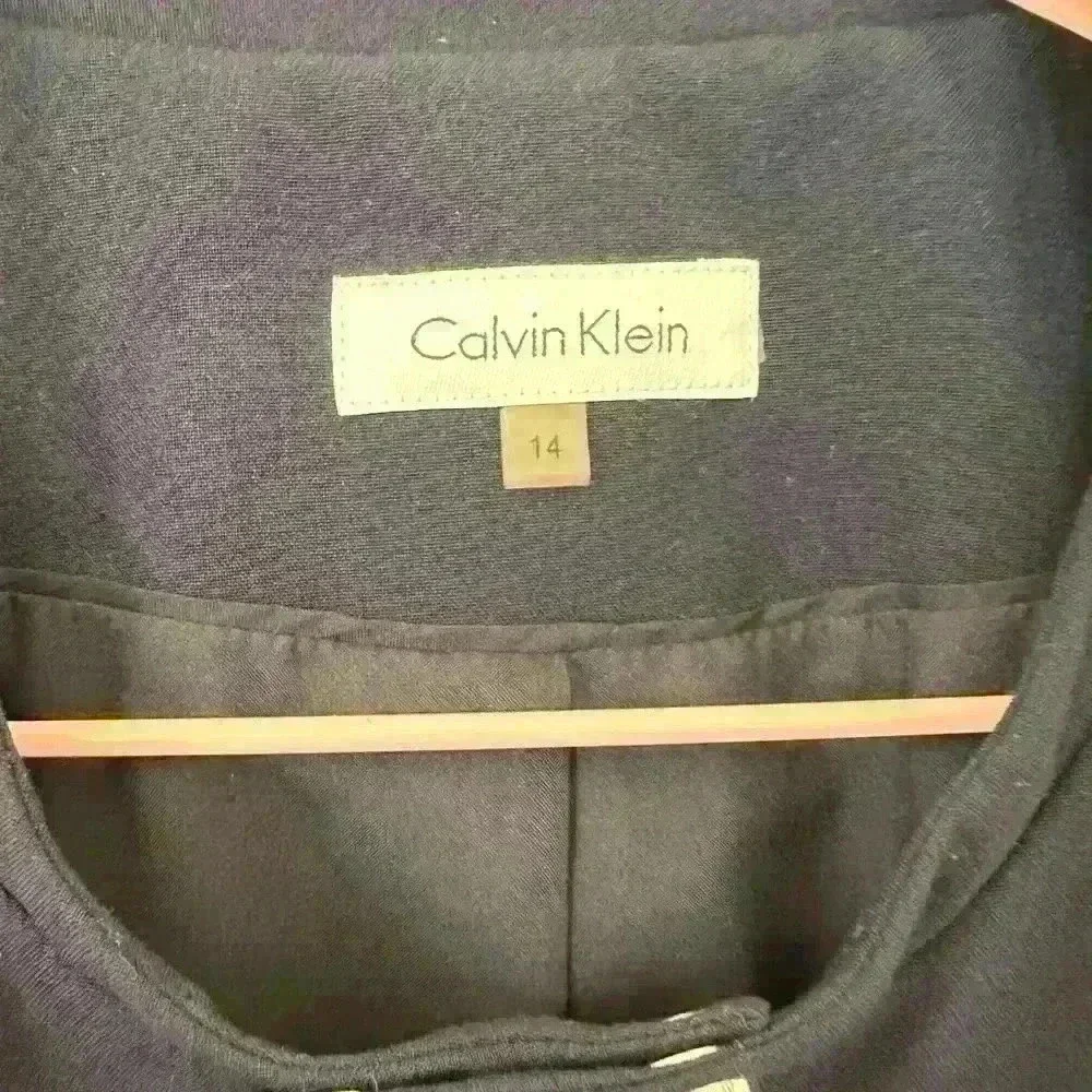 Calvin Klein Navy Blue Blazer - Picture 2 of 5